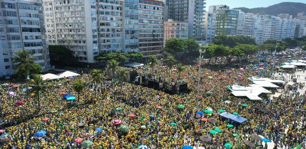Saiba como foi o ato em defesa de Bolsonaro no Rio
